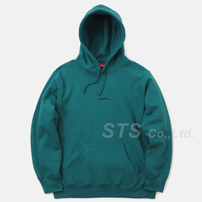 Supreme trademark hooded sweatshirt