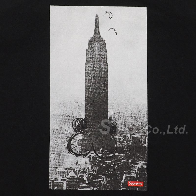 Mike Kelley/Supreme The Empire State Building Tee - ParkSIDER