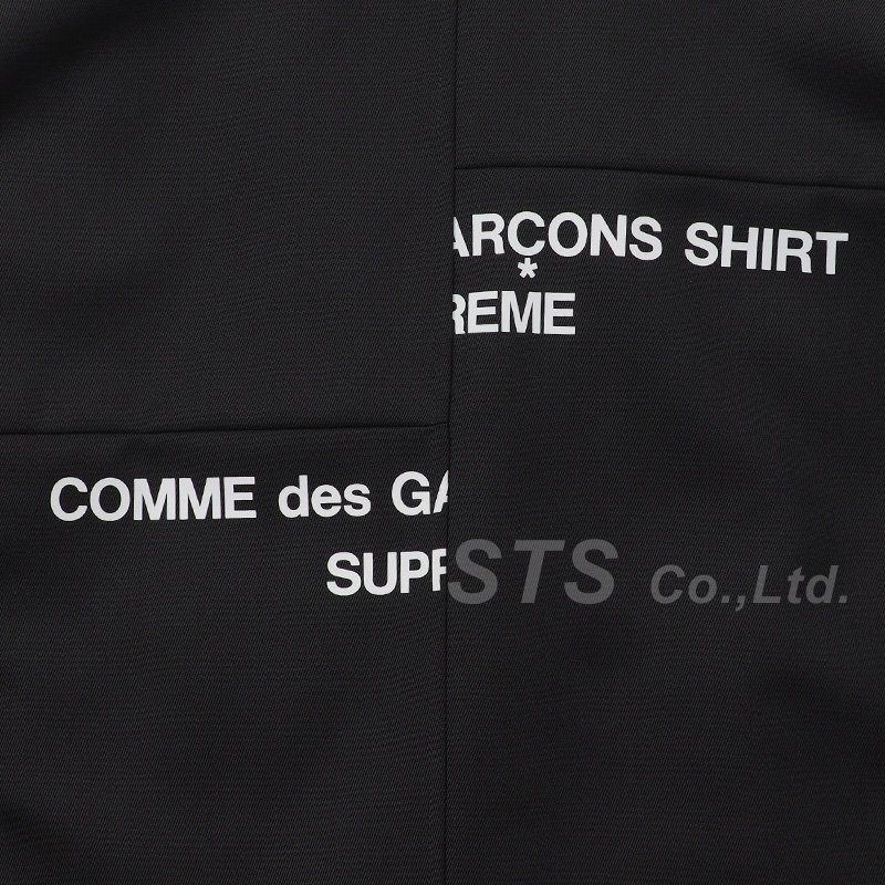 Supreme/Comme des Garcons SHIRT Wool Overcoat - ParkSIDER