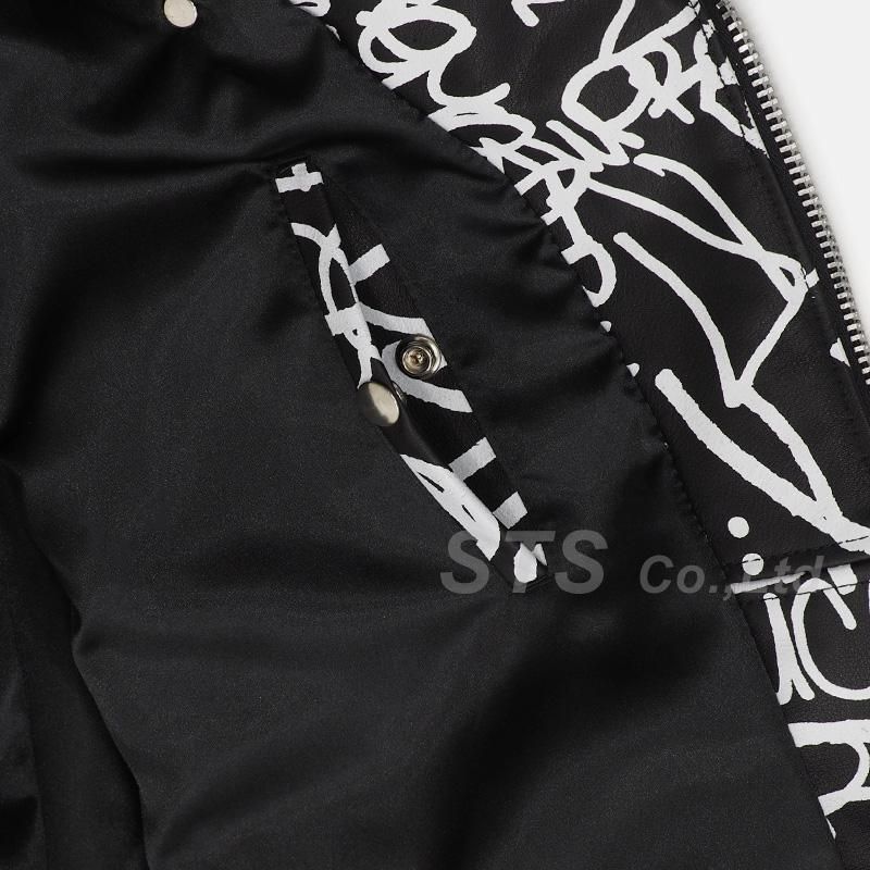 Supreme/Comme des Garcons SHIRT Schott Painted Perfecto