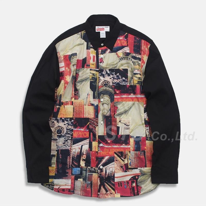 Supreme ギャルソン patchwork shirt シャツ