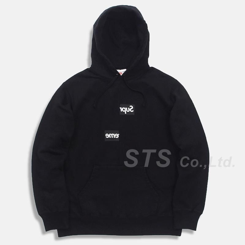 Supreme/Comme des Garcons SHIRT Split Box Logo Hooded Sweatshirt