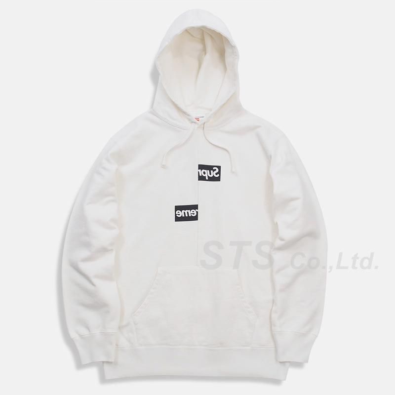 Supreme/Comme des Garcons SHIRT Split Box Logo Hooded Sweatshirt