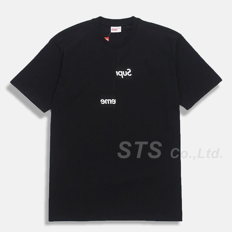 Supreme/Comme des Garcons SHIRT Split Box Logo Tee - ParkSIDER