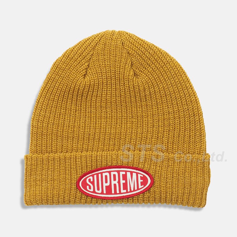 Supreme - Oval Patch Beanie - ParkSIDER