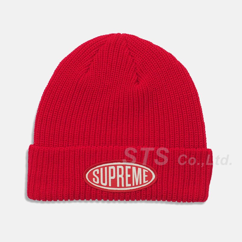 Supreme - Oval Patch Beanie - ParkSIDER