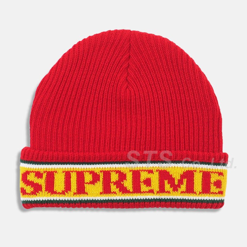 Supreme - Cuff Logo Beanie - ParkSIDER