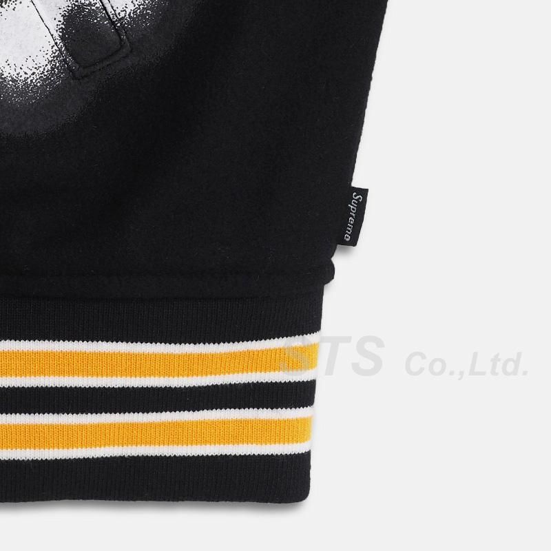 Supreme - Bone Varsity Jacket - ParkSIDER