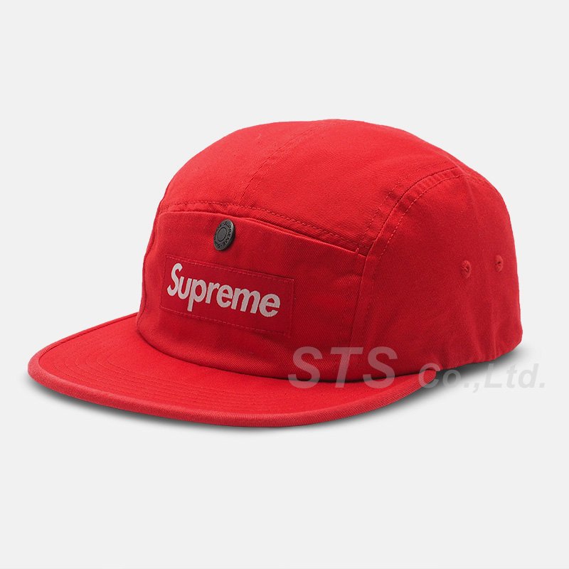 Supreme 2018AW Napped Canvas Camp Cap