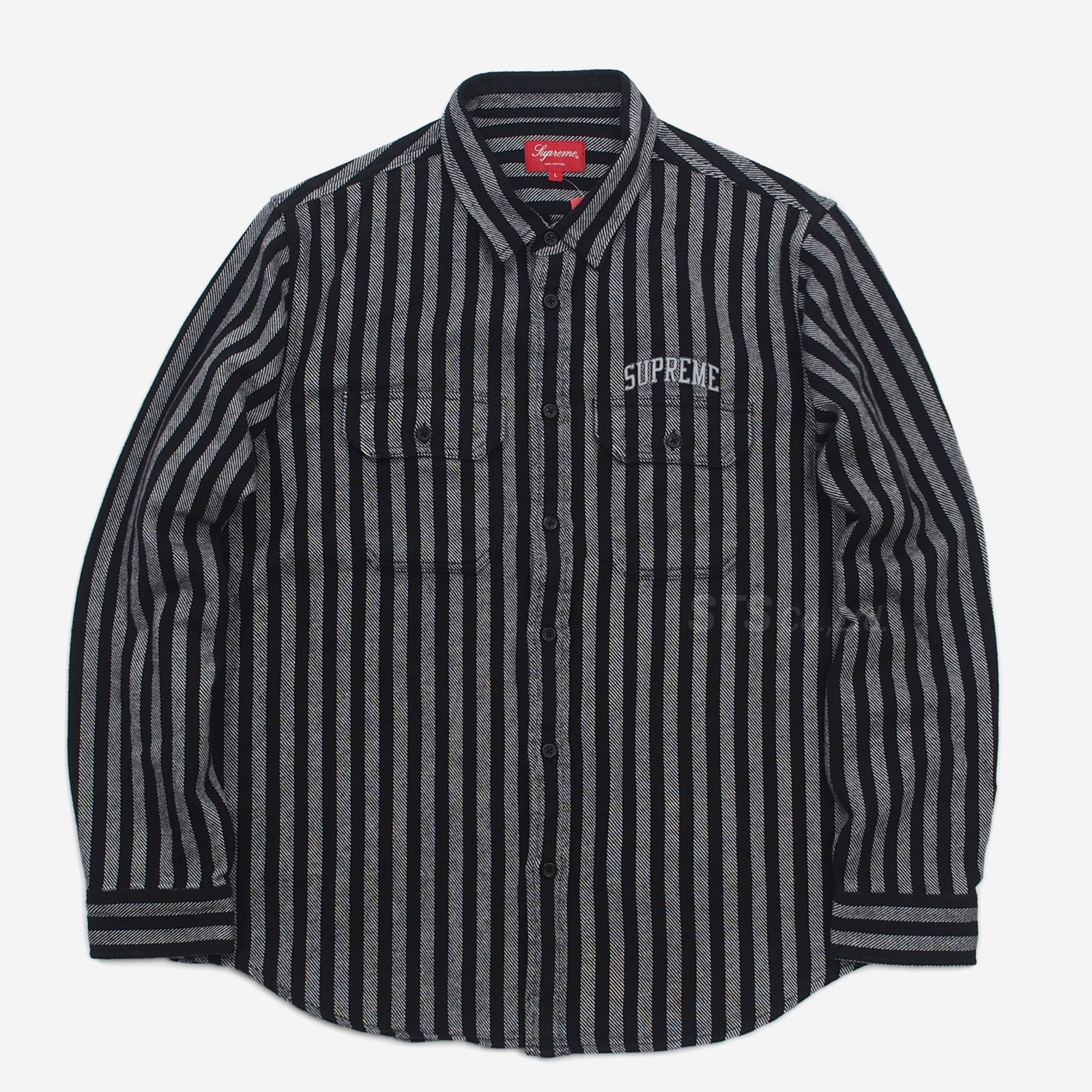 人気カラー再販 19fw Week6 Supreme Printed Stripe L S Top S Xl ボーダー 保障できる Ultraicon Pk