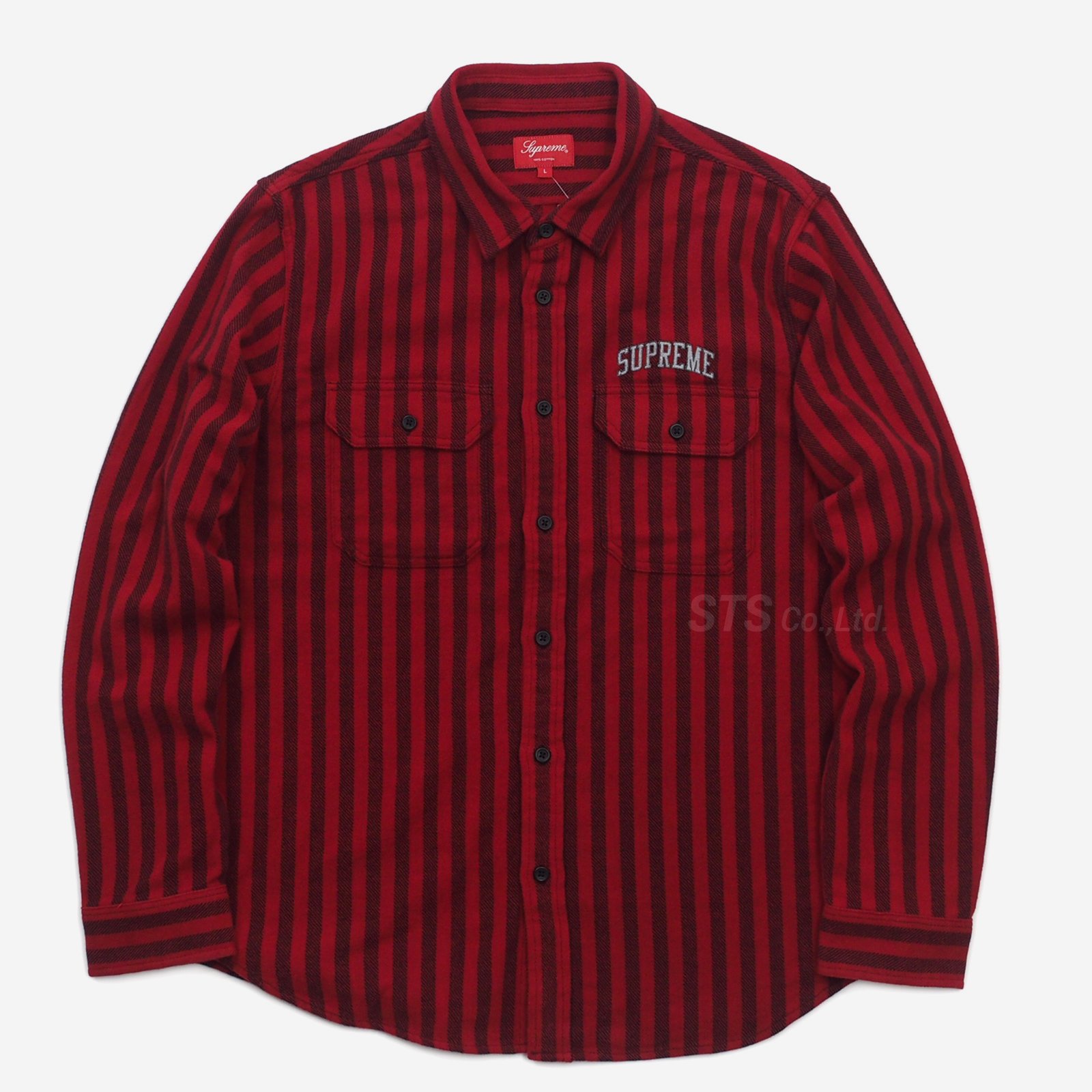 Supreme - Stripe Heavyweight Flannel Shirt - ParkSIDER