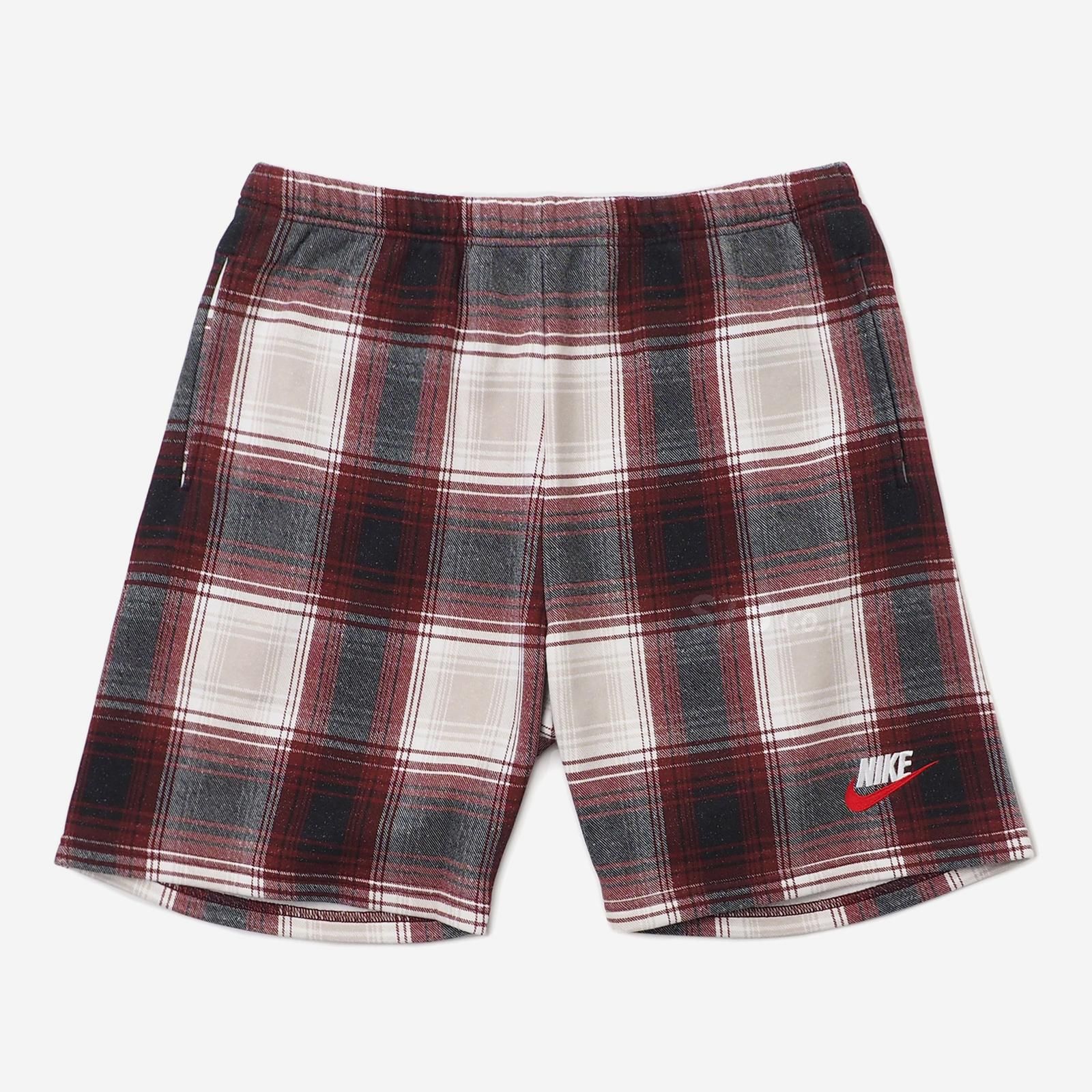 【限定コラボ】Supreme × Nike Plaid Sweatshort Supreme Nike Plaid Sweatshort (FW18) - $108