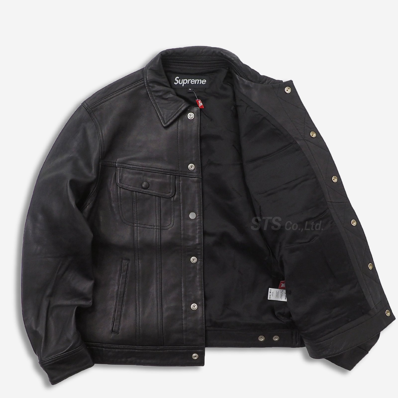 18FW Supreme Leather Tracker Jacket XLシュプリーム