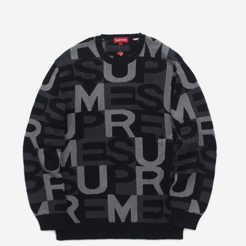 Supreme - Big Letters Sweater