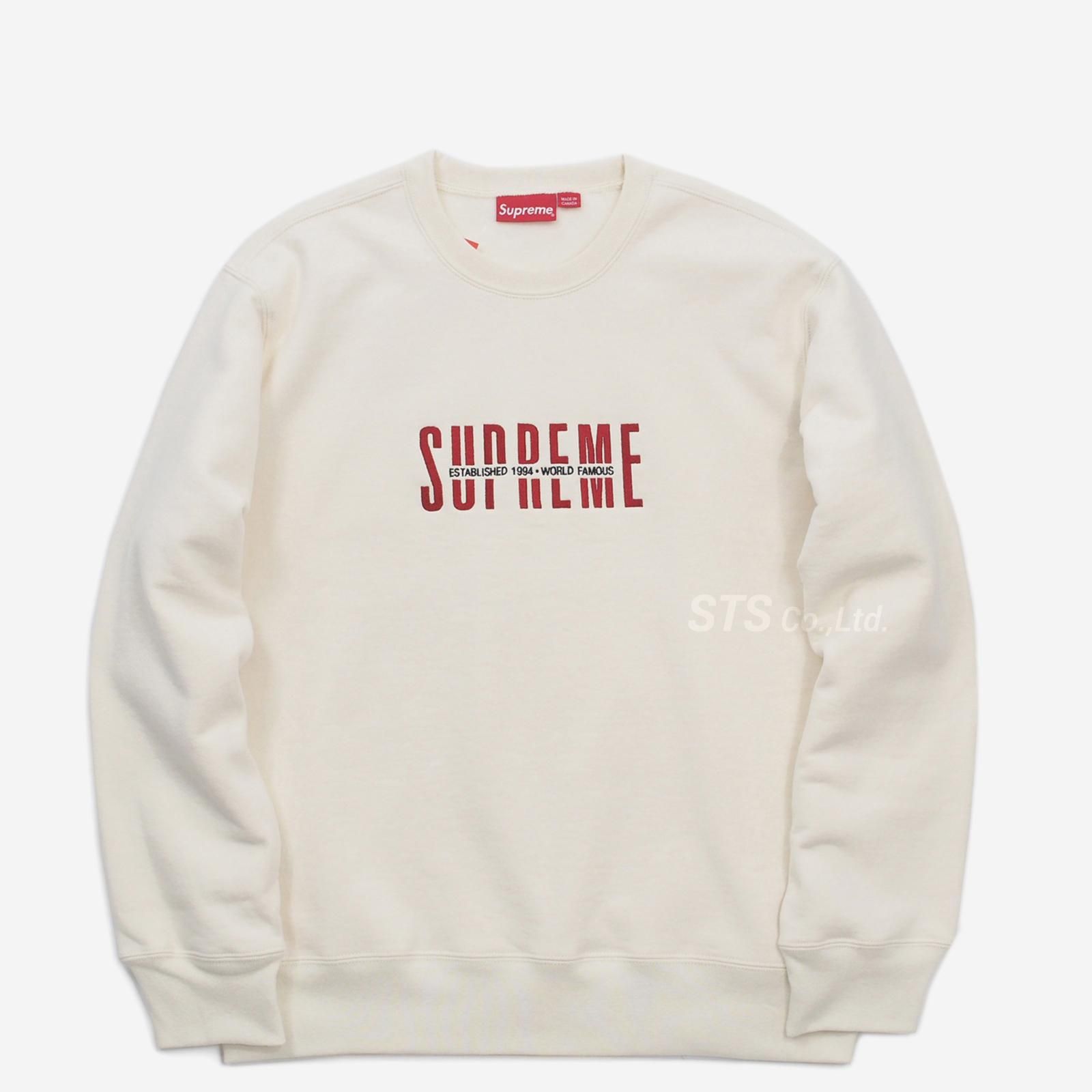 Supreme - World Famous Crewneck - ParkSIDER