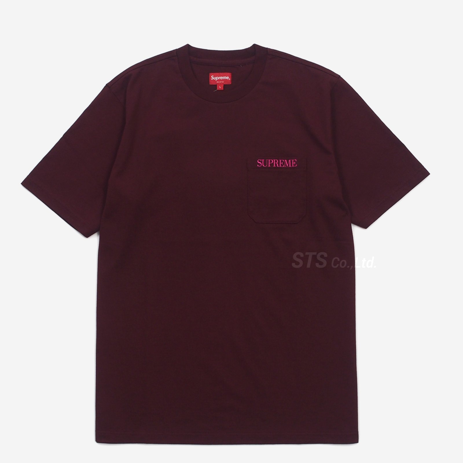 Supreme - Embroidered Pocket Tee - ParkSIDER