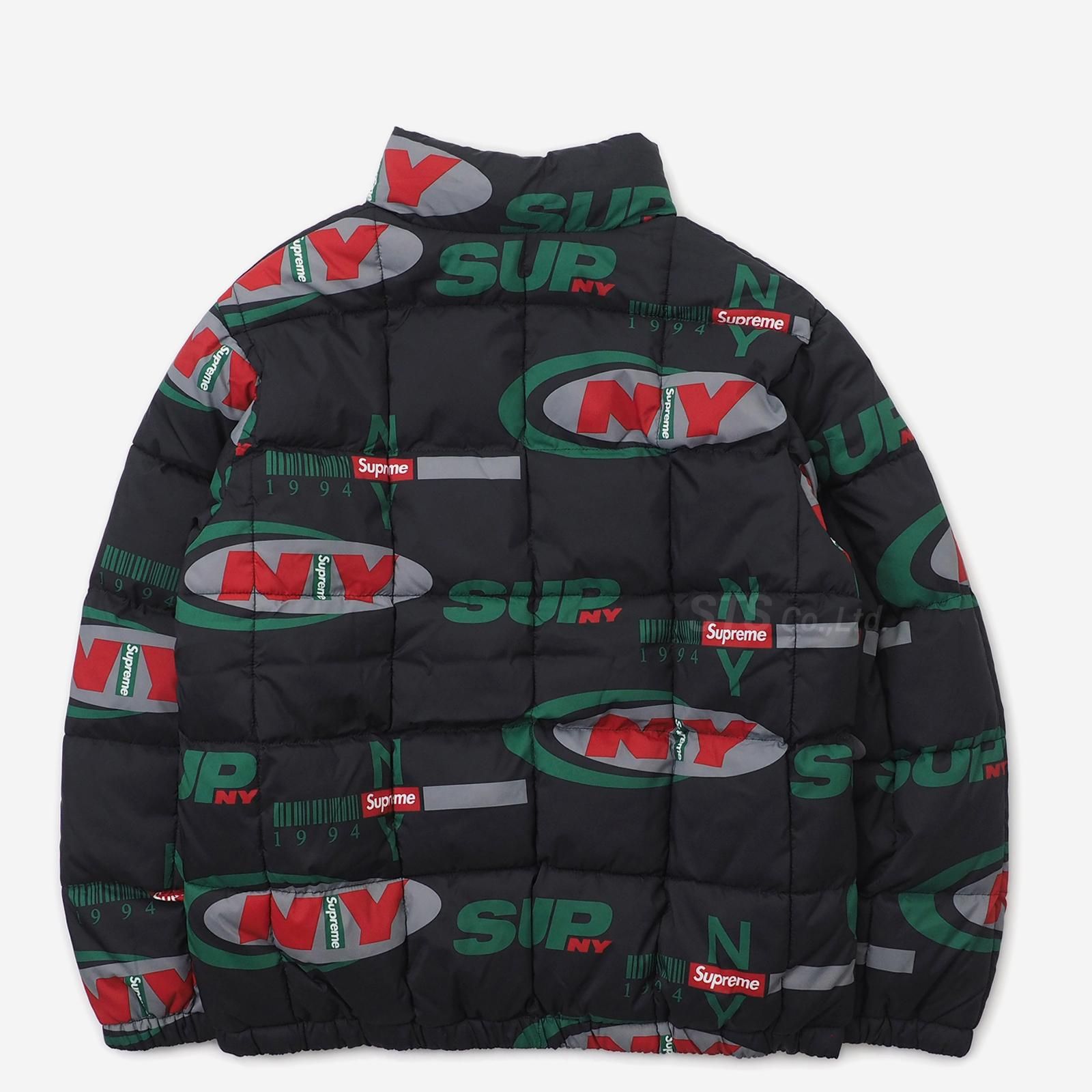 Lサイズ supreme NY Reversible Puffy JacketWhiteサイズ - ダウンジャケット