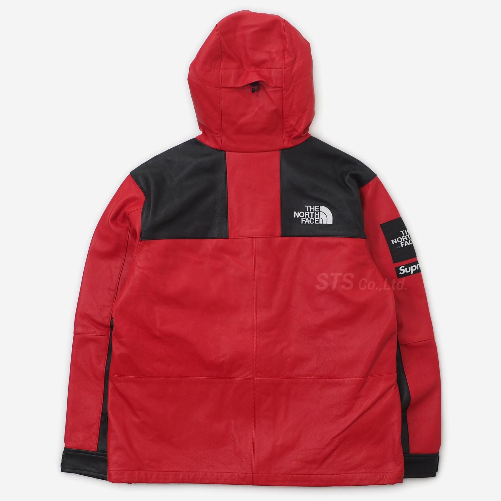 Supreme x the north face leather hot sale mountain parka