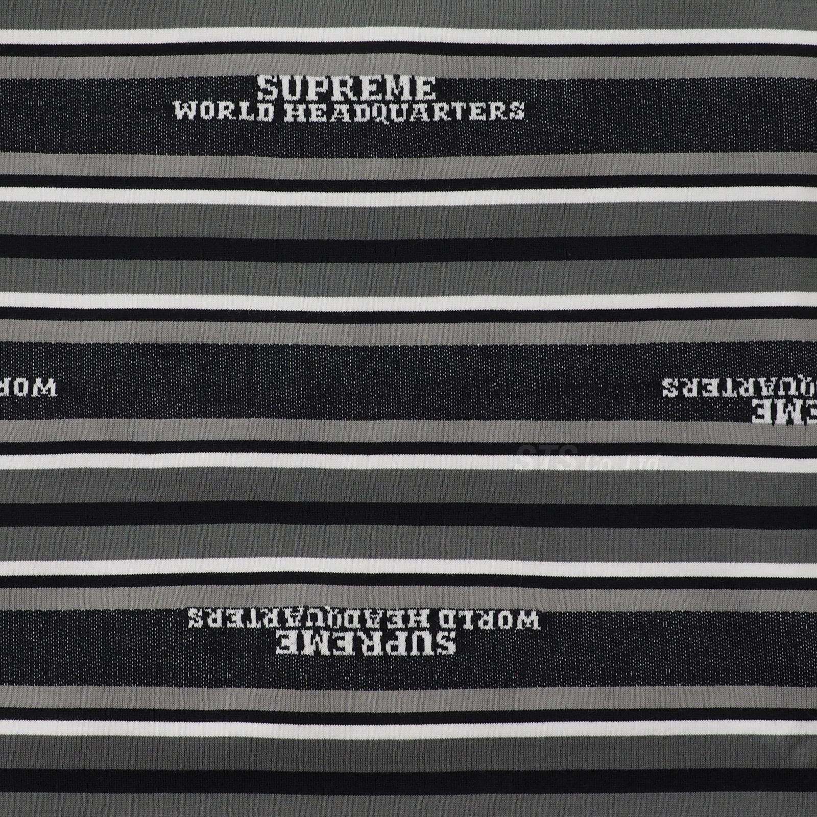 Supreme ストライプメッシュベルハット ブラック/ホワイトストライプ Supreme ストライプメッシュベルハット ブラック/ホワイト
