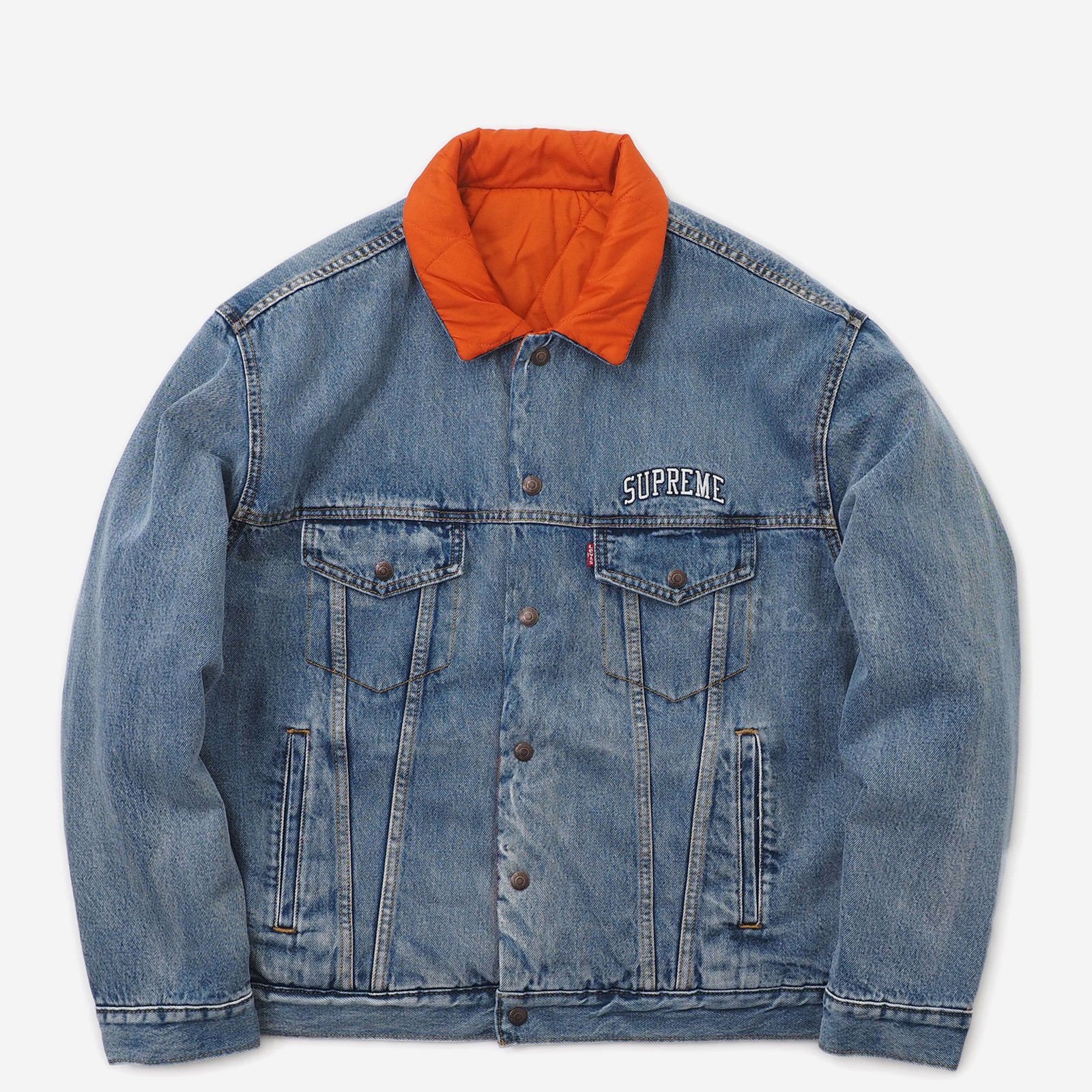Supreme Levi’s Quilted Reversible Jacket