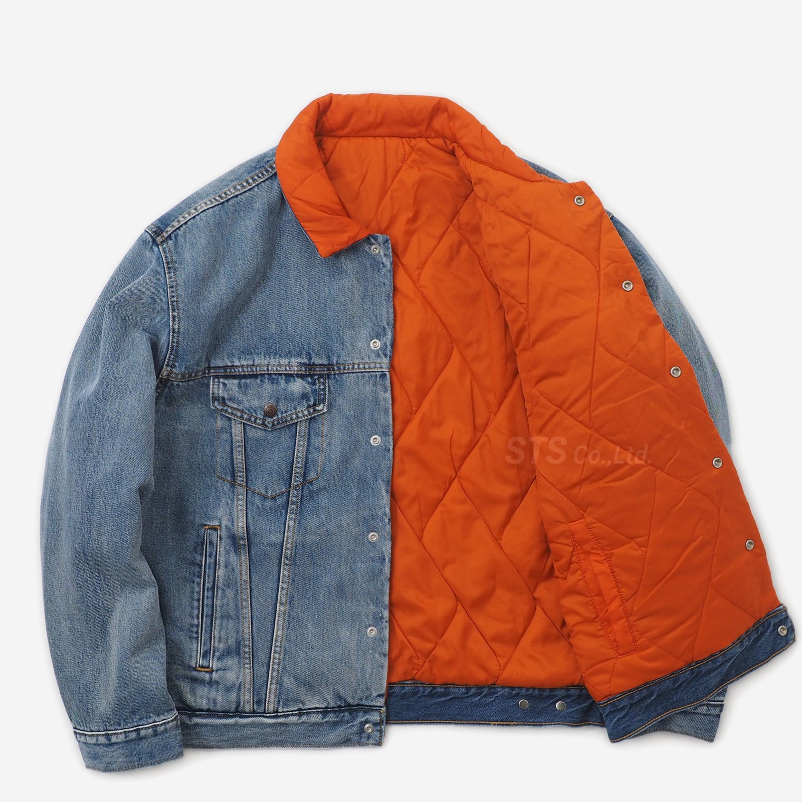 Supreme/Levi’s Quilted Reversible  JKT