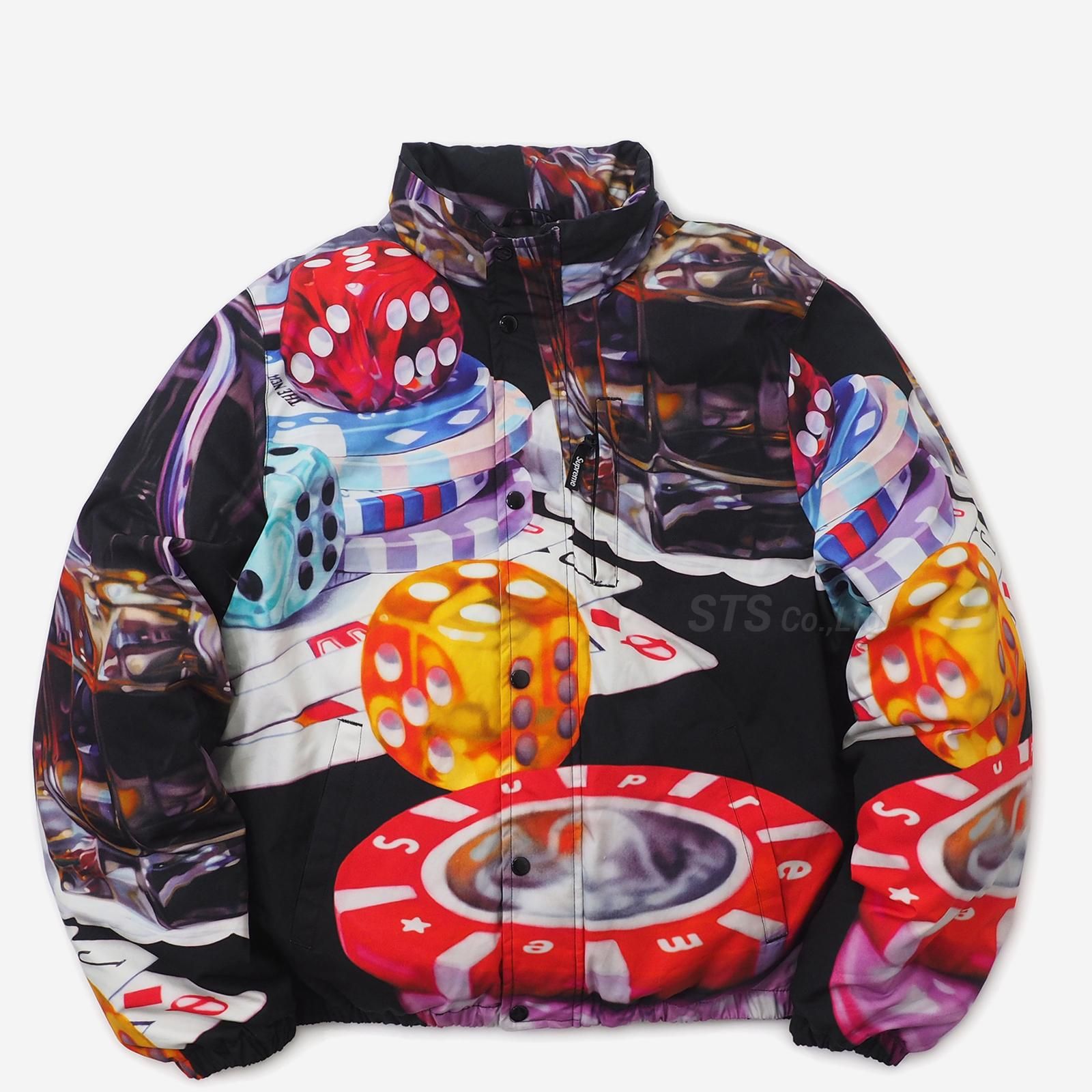 supreme casino down jacket