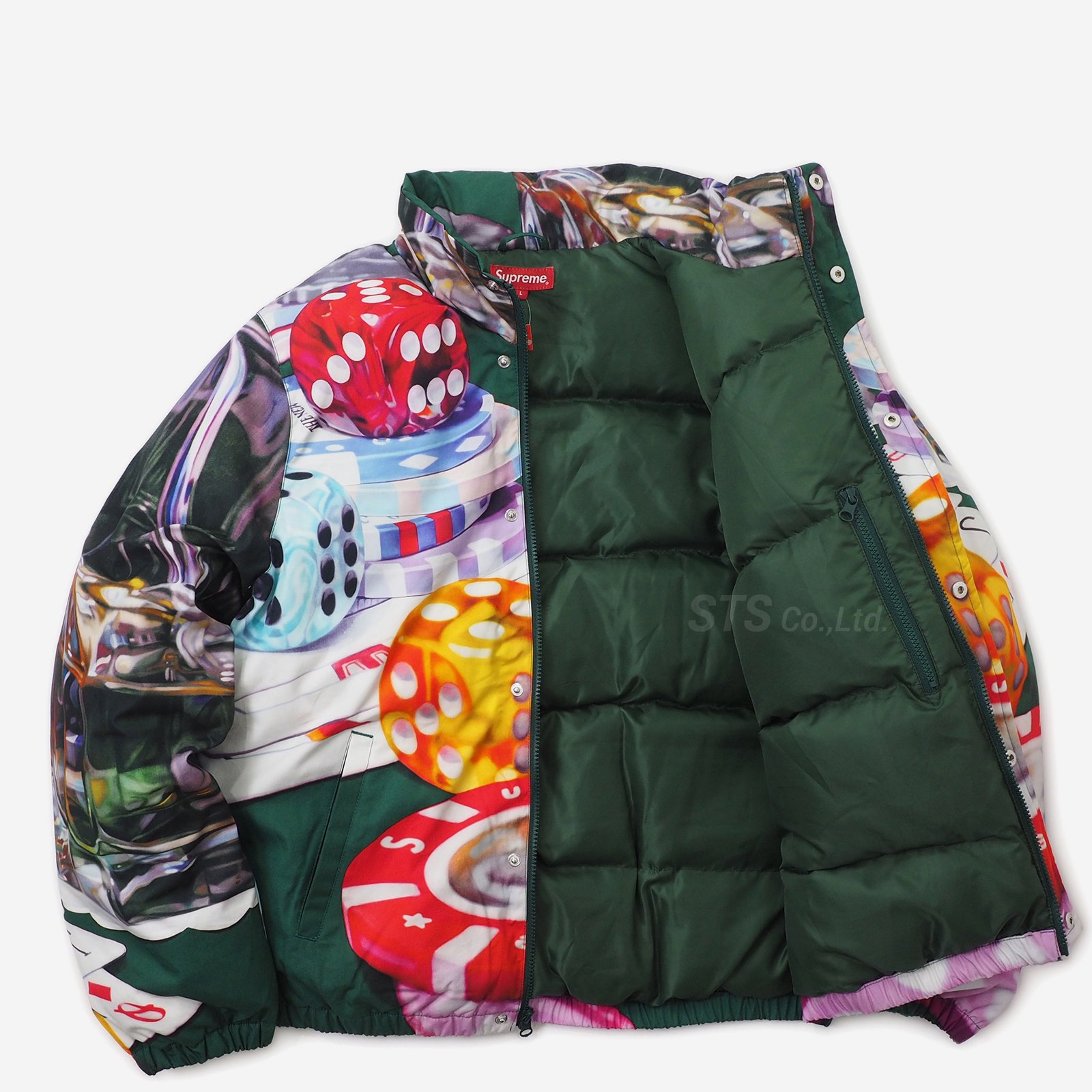 Supreme - Casino Down Jacket - ParkSIDER