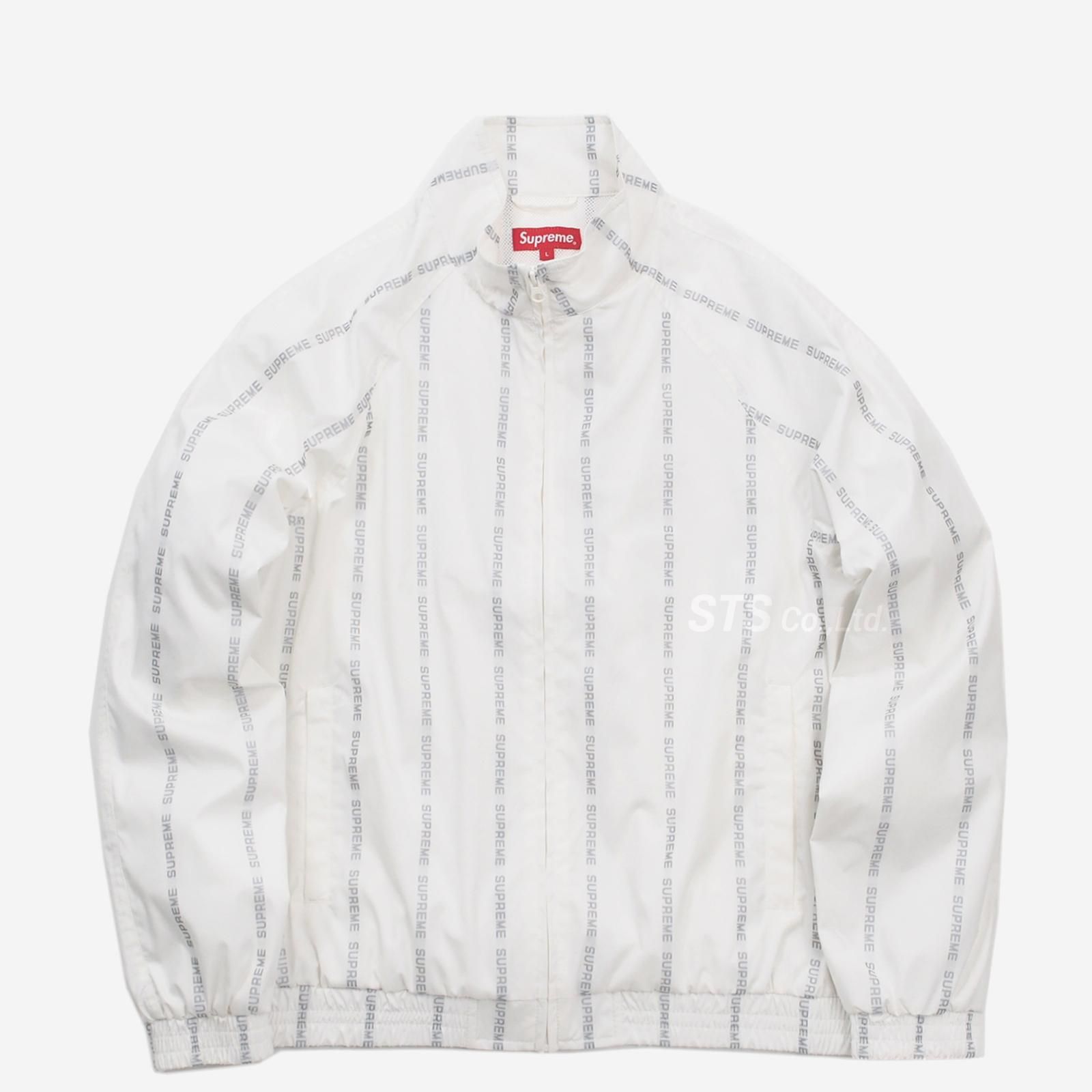 Supreme - Reflective Text Track Jacket - ParkSIDER