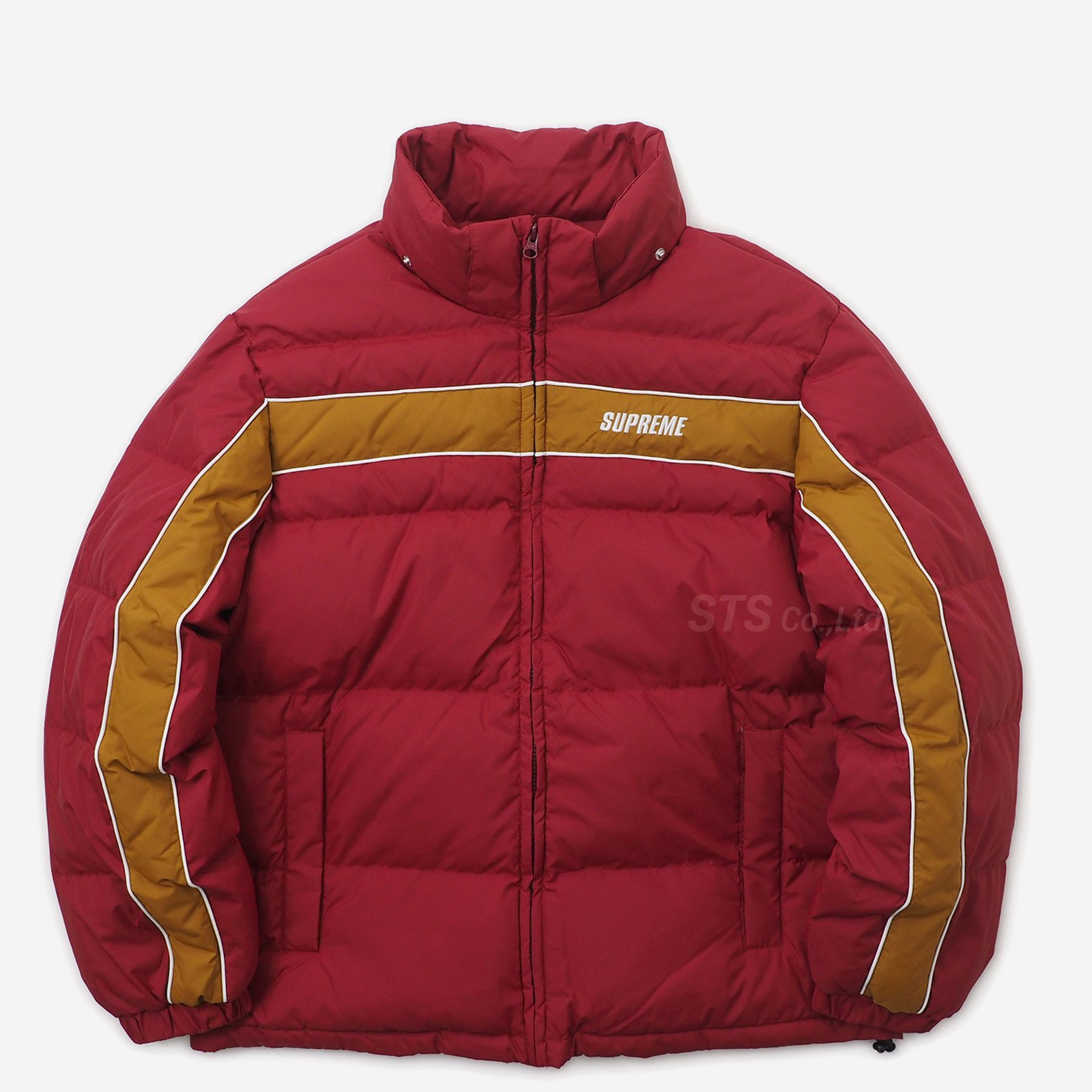 Supreme - Stripe Panel Down Jacket - ParkSIDER