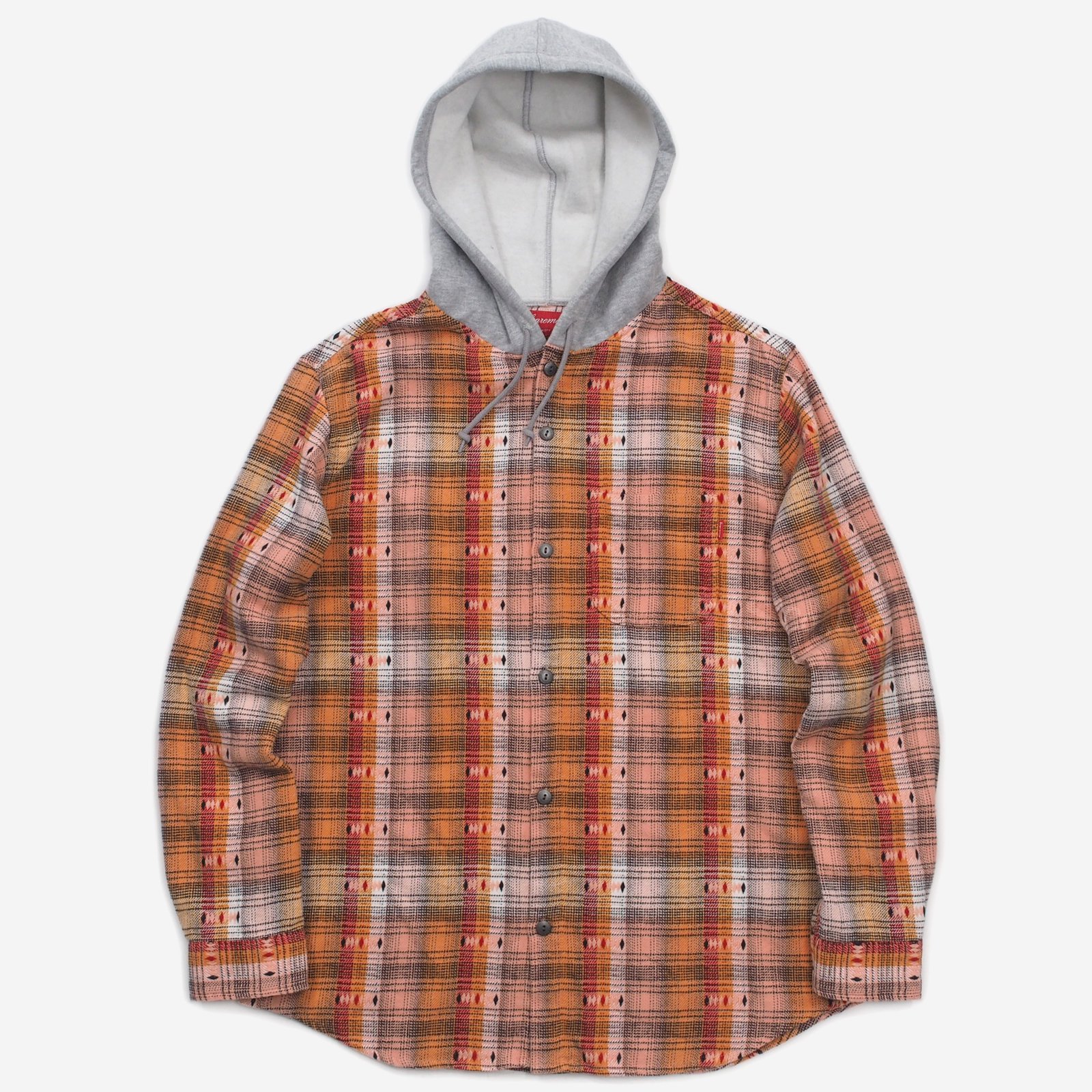 Supreme - Hooded Jacquard Flannel Shirt - ParkSIDER