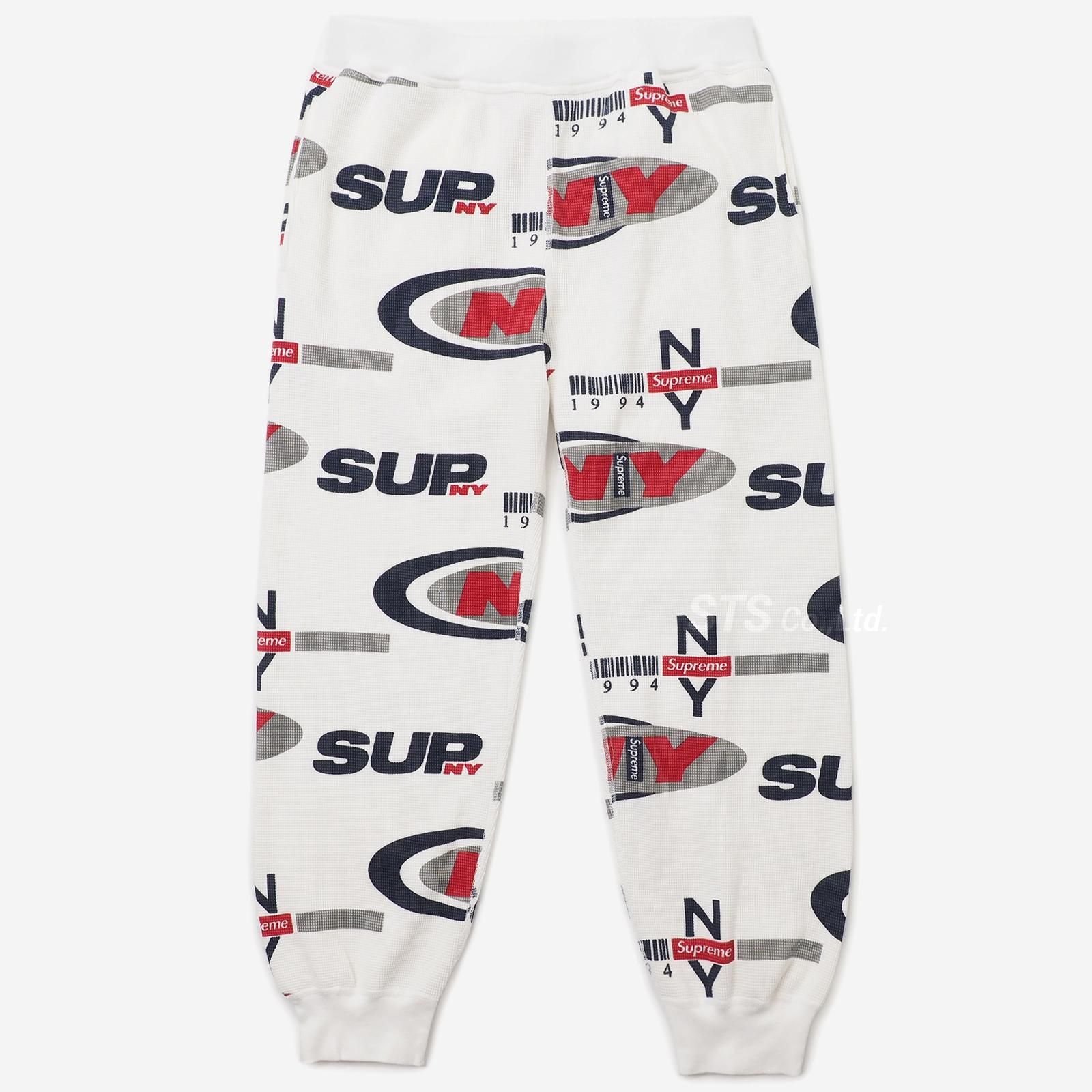 シュプリーム Waffle Thermal Pant ワッフルサーマル パンツ Supreme - Supreme NY Waffle Thermal Pant - ParkSIDER