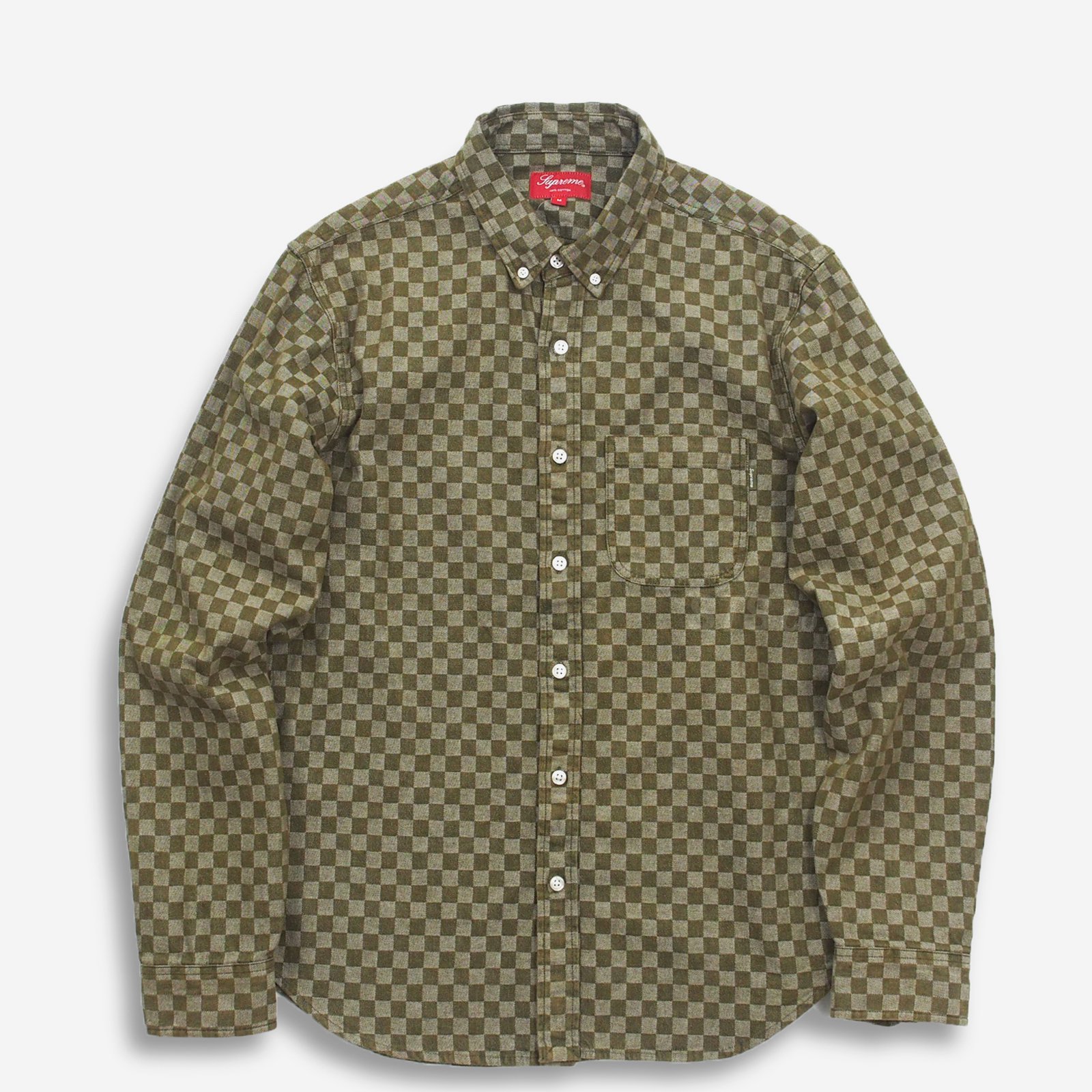 Supreme Checkered Denim Shirt