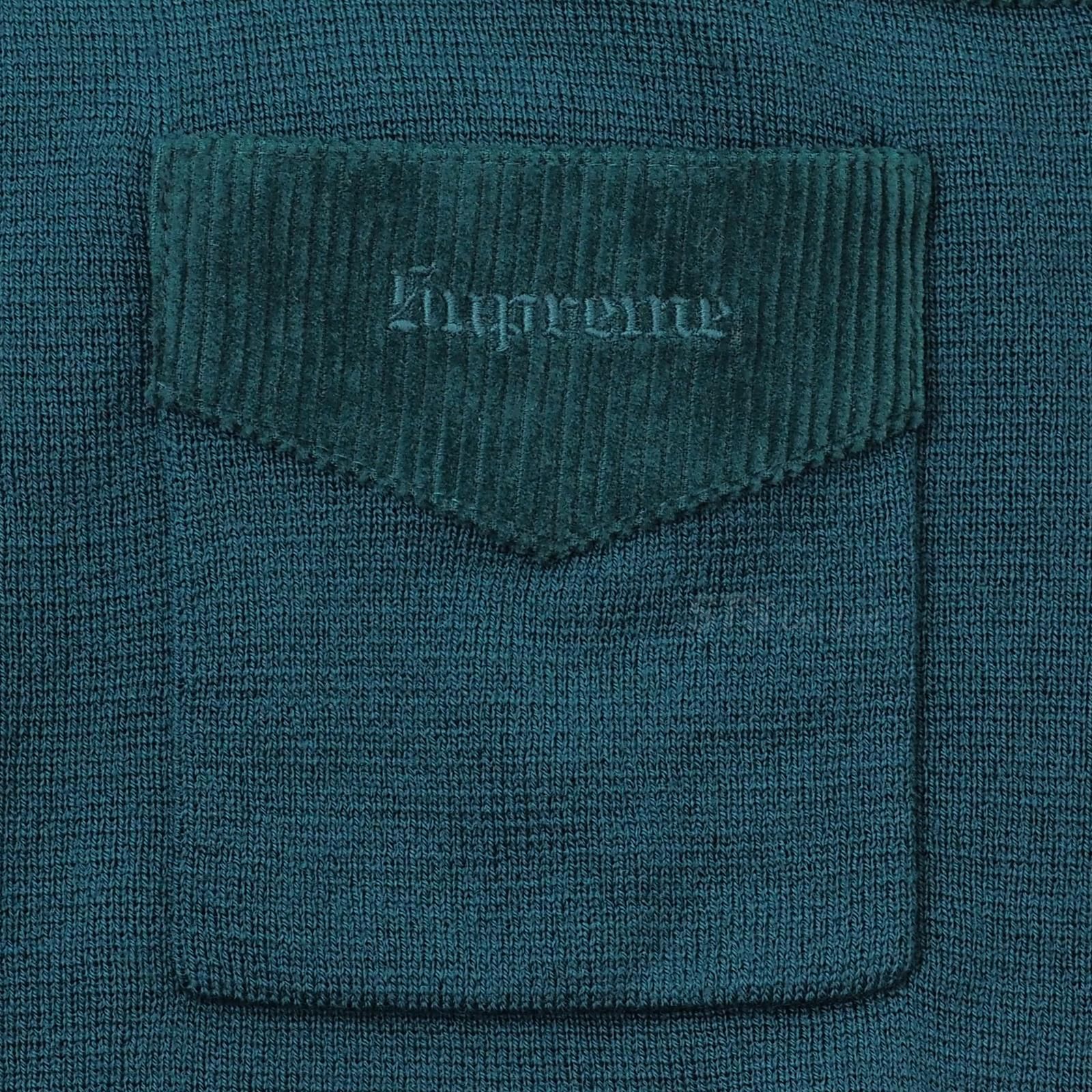 Supreme - Corduroy Detailed Zip Sweater - ParkSIDER