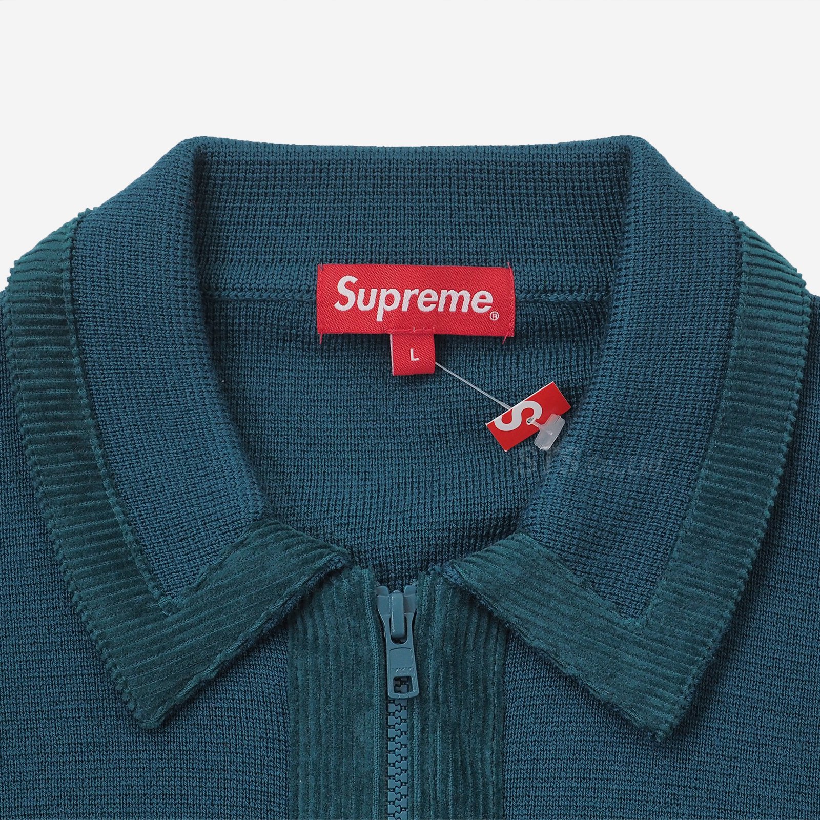 Supreme - Corduroy Detailed Zip Sweater - ParkSIDER