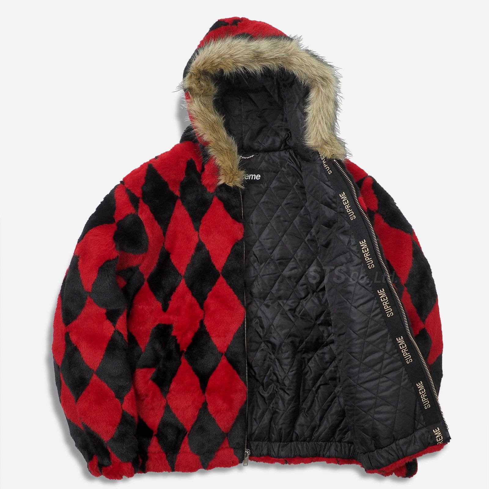 Supreme - Diamond Faux Fur Jacket - ParkSIDER