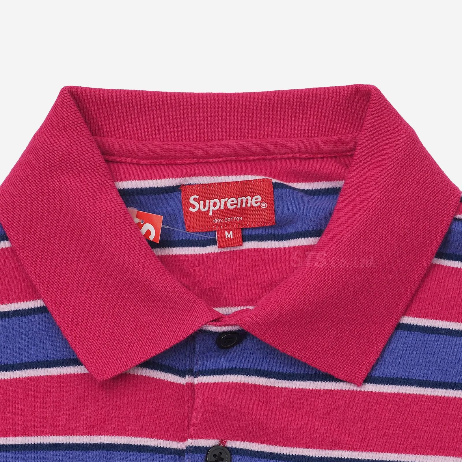 Supreme - Striped L/S Polo - ParkSIDER