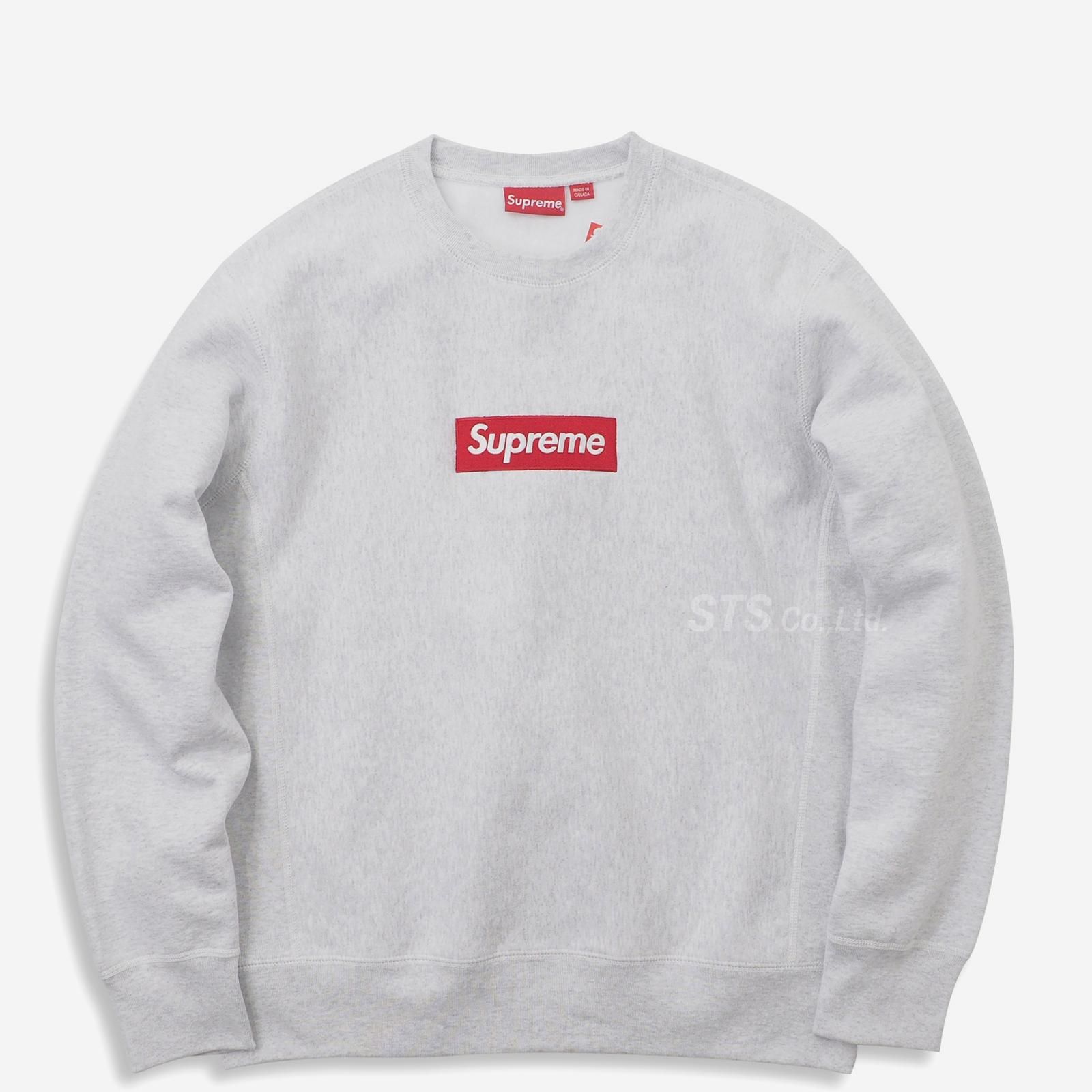 スウェットsupreme大阪購入 box logo crewneck - スウェット