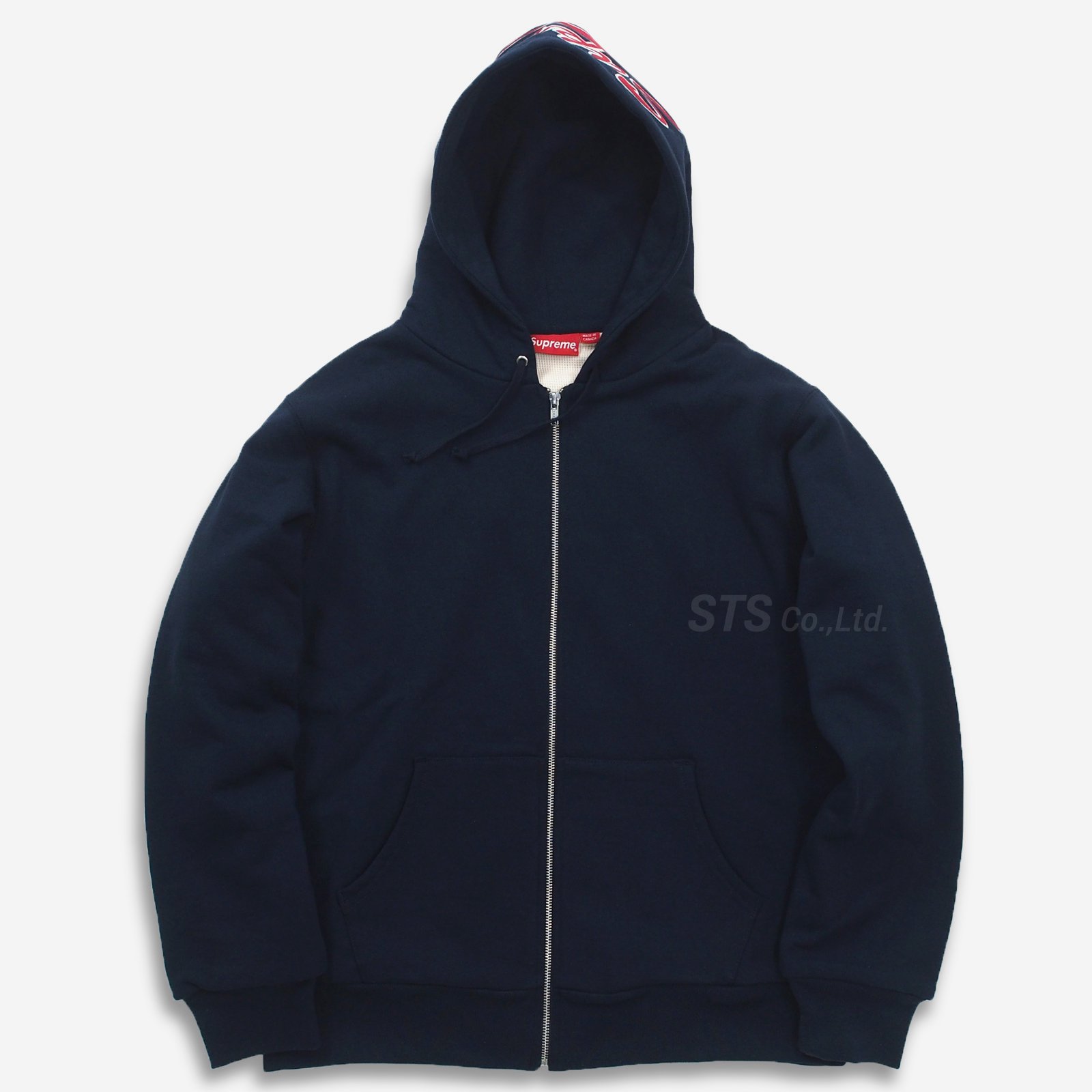 Supreme - Thermal Zip Up Sweatshirt - ParkSIDER