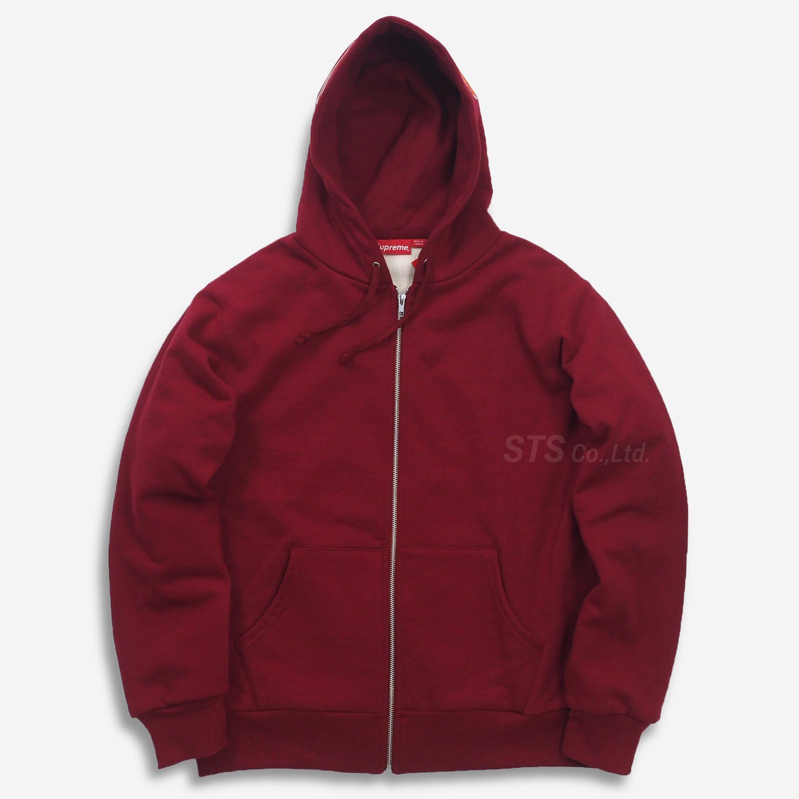 Supreme - Thermal Zip Up Sweatshirt - ParkSIDER