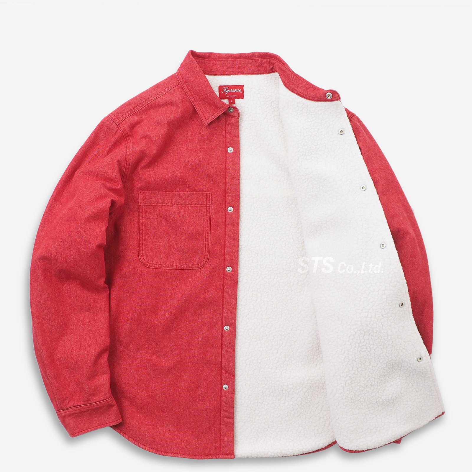 Supreme - Sherpa Lined Denim Shirt - ParkSIDER