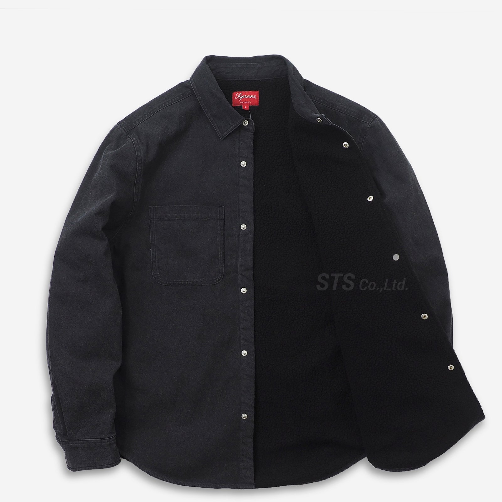 ジャケット/アウター【Mサイズ】 Supreme Sherpa Lined Denim Shirt