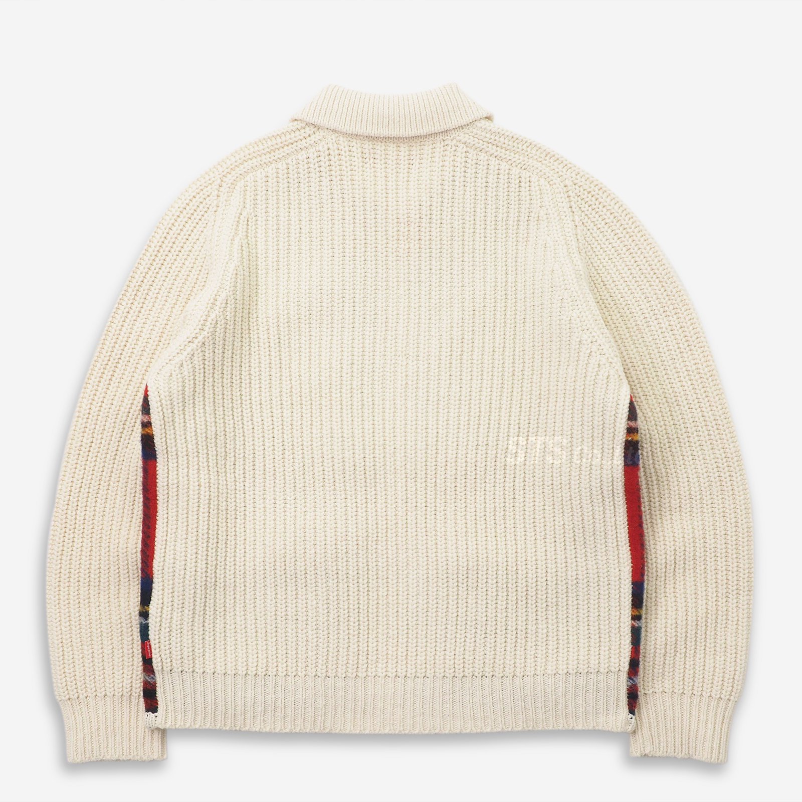 Supreme - Plaid Front Zip Sweater - ParkSIDER