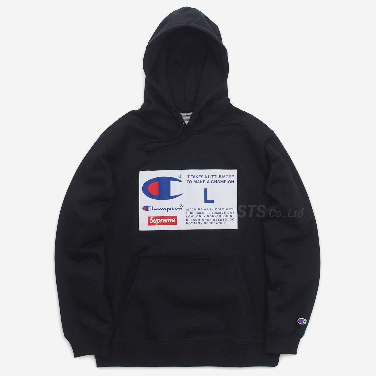 Supreme/Champion Label Hooded Sweatshirt - ParkSIDER