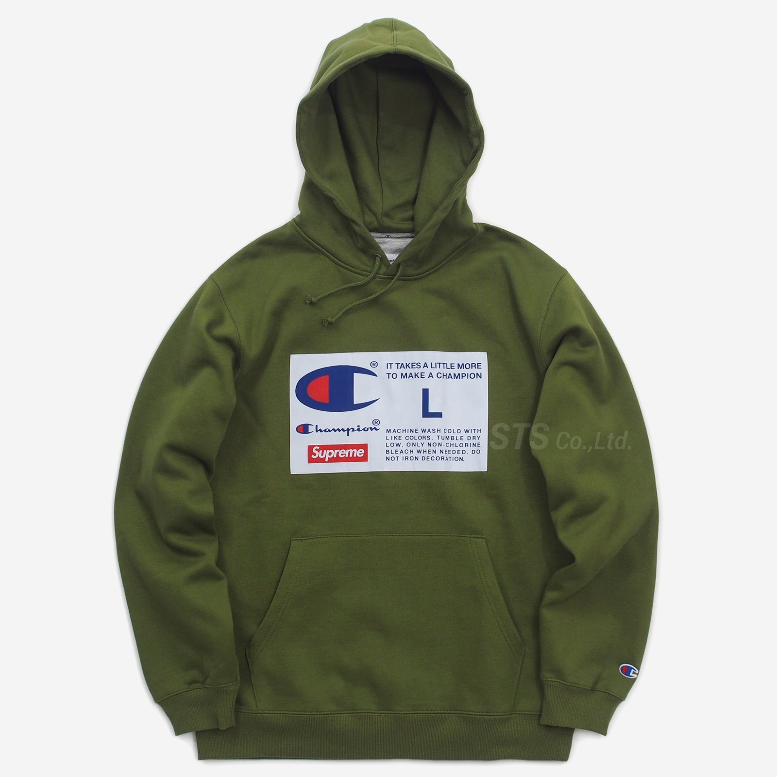 Supreme/Champion Label Hooded Sweatshirt - ParkSIDER