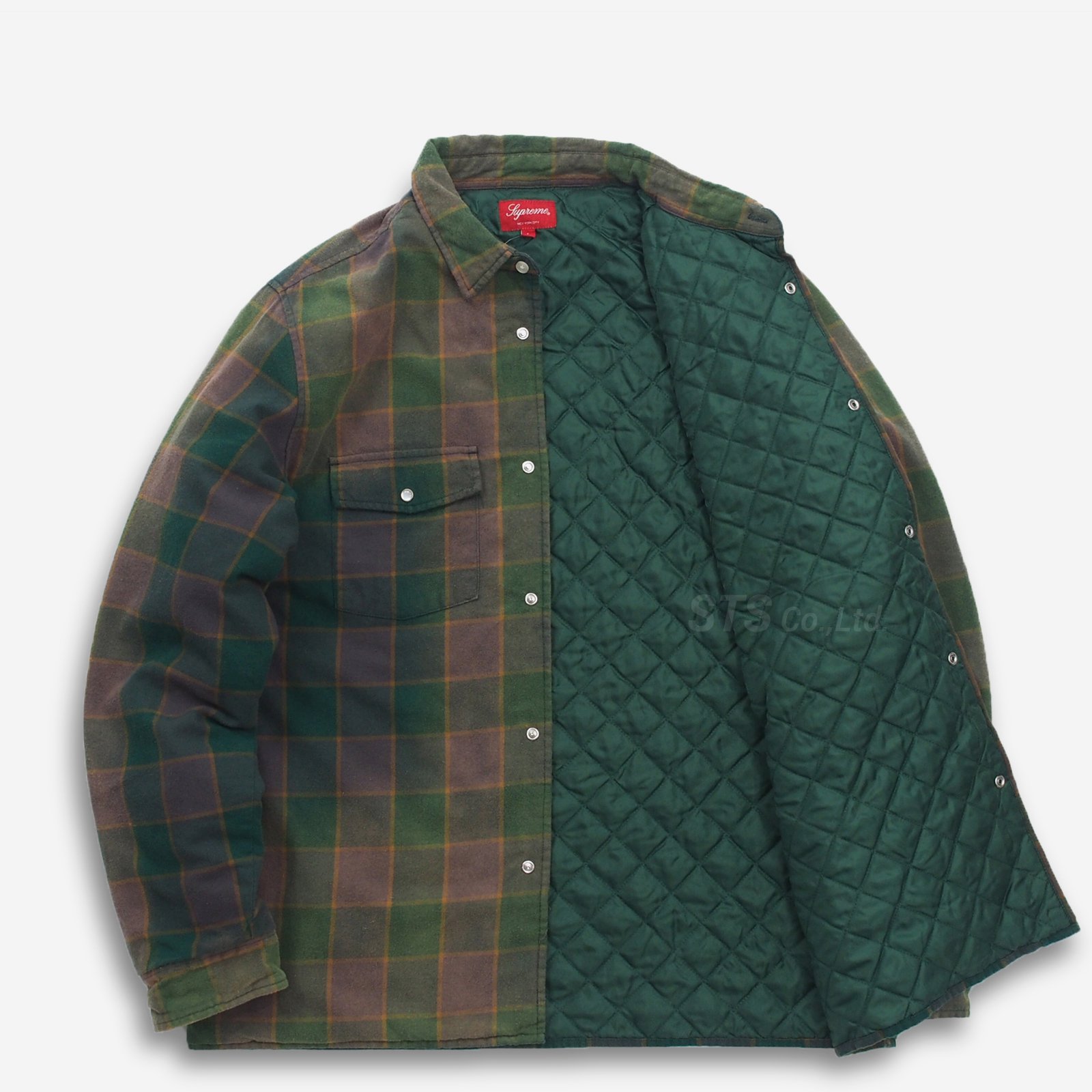 Supreme - Quilted Faded Plaid Shirt - ParkSIDER
