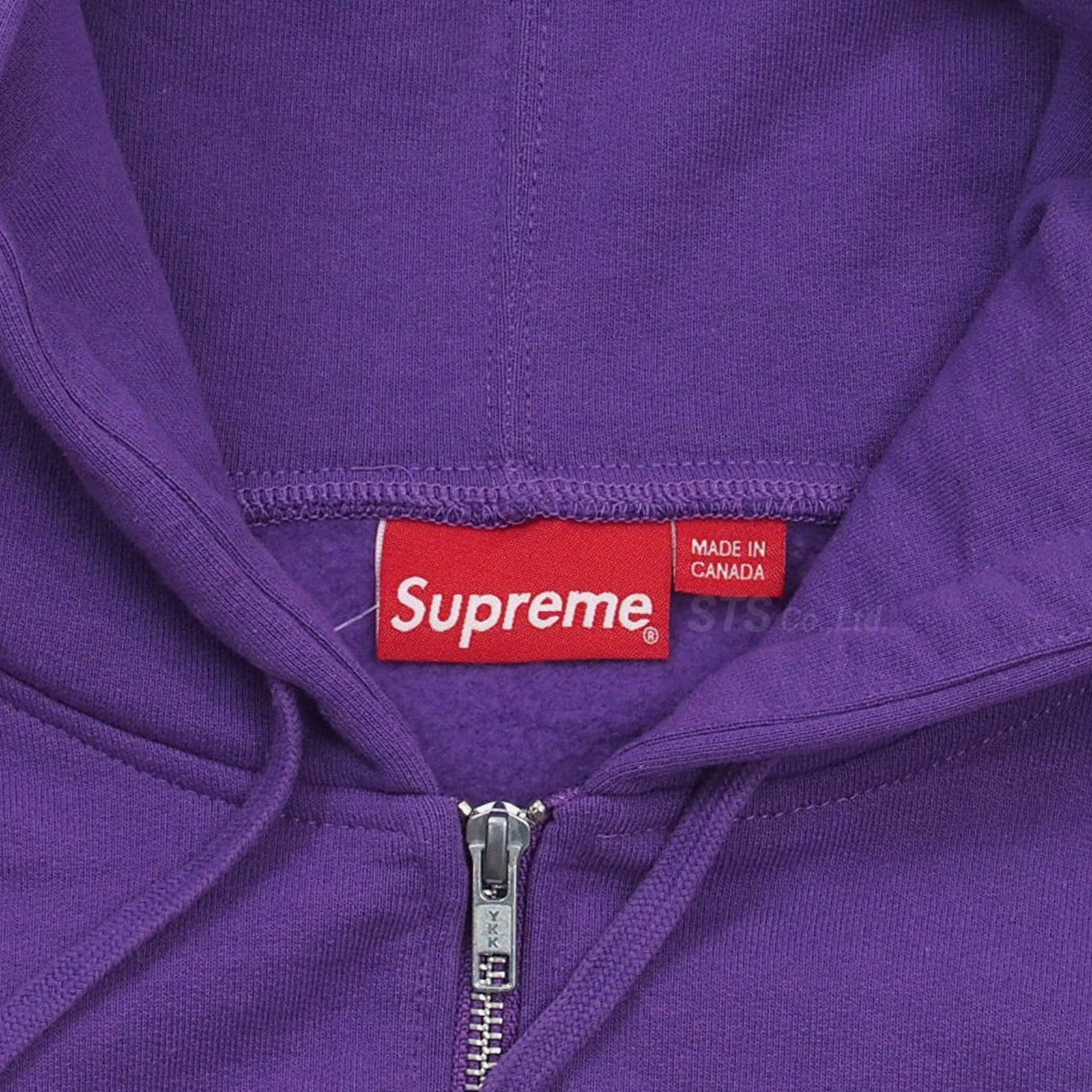 Supreme - Reflective Small Box Zip Up Sweatshirt - ParkSIDER