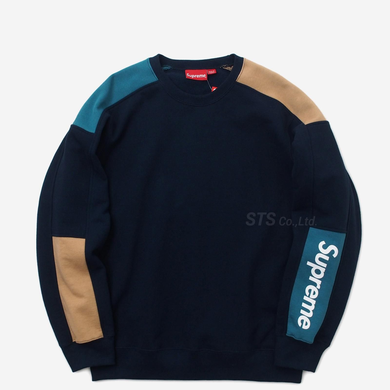 シュプリーム　Formula Crewneck　ネイビー 　M