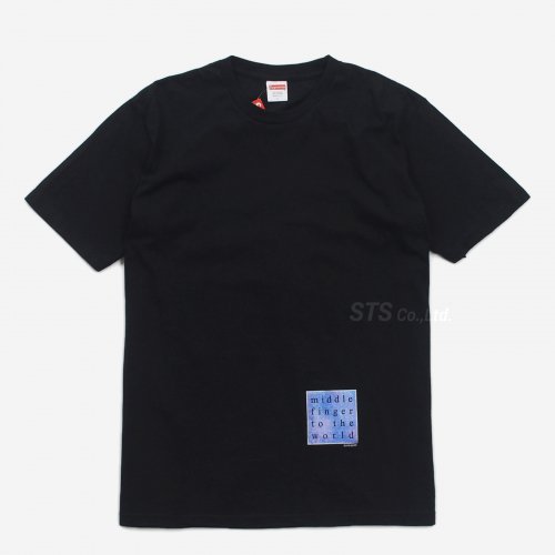 Supreme - Middle Finger To The World Tee