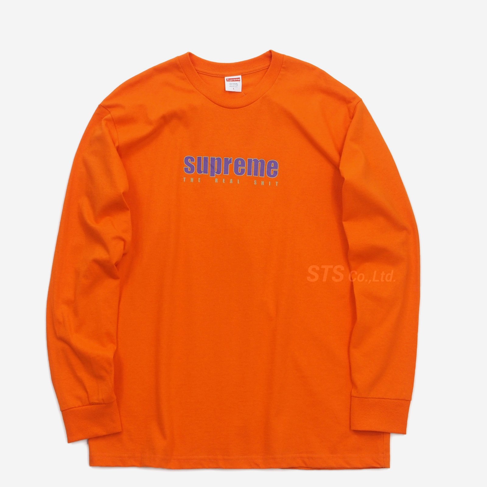 Supreme - The Real Shit L/S Tee - ParkSIDER