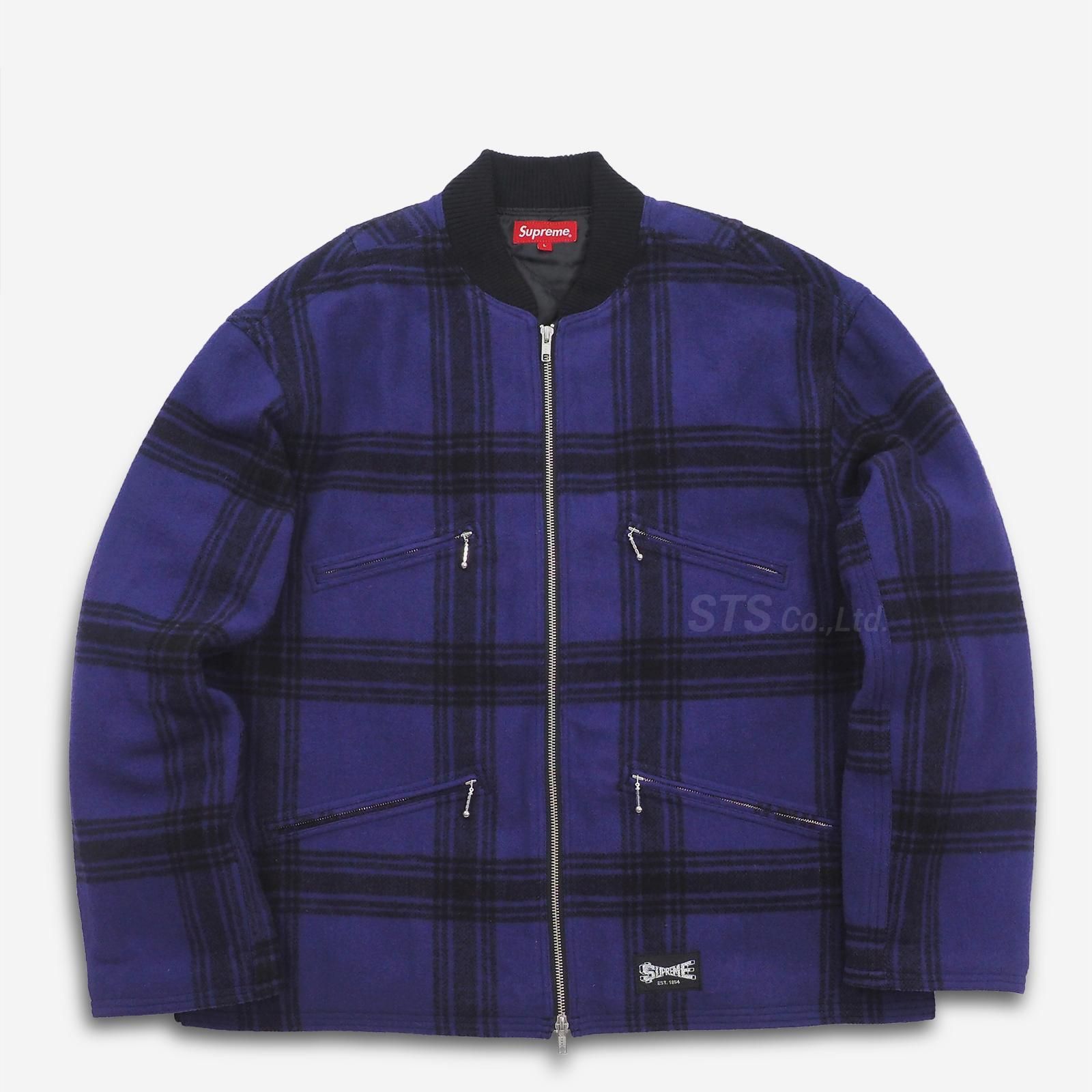 Supreme cheap zip jacket